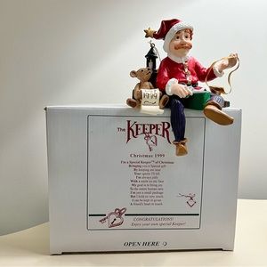 Like New Vintage Shenandoah The Keeper of Christmas 1999 Collectors Keepsakes